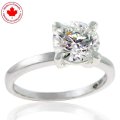 1.50ct Diamond Solitaire Ring in 14K White Gold