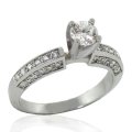0.74 18K tw Diamond Engagement Ring (image for) 0.74 18K tw Diamond Engagement Ring
