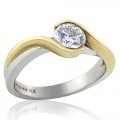 .60ct Two Tone Solitaire Canadian Diamond Ring