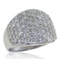 2.50ct tw Pave Diamond Band in 10K White Gold