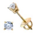 .40 ct tw Round Brilliant Cut Diamond Studs (image for) .40 ct tw Round Brilliant Cut Diamond Studs