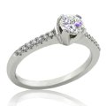 .59ct tw Classic Diamond Engagement Ring in 14K (image for) .59ct tw Classic Diamond Engagement Ring in 14K