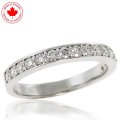0.56ct tw Pave Set Diamond Band in 14K White Gold (image for) 0.56ct tw Pave Set Diamond Band in 14K White Gold
