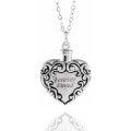 Sterling Silver Forever Loved Ash Holder (image for) Sterling Silver Forever Loved Ash Holder