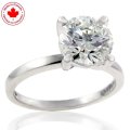 2.00ct Diamond Solitaire Ring in 14K White Gold (image for) 2.00ct Diamond Solitaire Ring in 14K White Gold