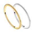 1mm Half Round Band in 10K Gold (image for) 1mm Half Round Band in 10K Gold
