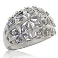 10K Gold Star Burst Diamond Ring (image for) 10K Gold Star Burst Diamond Ring