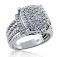 .88ct tw Diamond Fancy Bling Ring (image for) .88ct tw Diamond Fancy Bling Ring