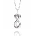 Sterling Silver Infinite Love Ash Holder (image for) Sterling Silver Infinite Love Ash Holder