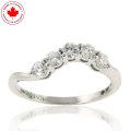 0.40ct tw Swoop Diamond Band in 14K White Gold (image for) 0.40ct tw Swoop Diamond Band in 14K White Gold