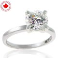 1.50ct Round Brilliant Diamond Solitaire Ring in 14K White Gold (image for) 1.50ct Round Brilliant Diamond Solitaire Ring in 14K White Gold