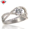 1.28ct. tw Fancy Band Canadian Diamond Engagement Ring (image for) 1.28ct. tw Fancy Band Canadian Diamond Engagement Ring