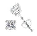 .42ct tw Round Brilliant Cut Diamond Studs set in 14K Gold (image for) .42ct tw Round Brilliant Cut Diamond Studs set in 14K Gold