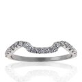 Square Contour Diamond Band in 14K White Gold (image for) Square Contour Diamond Band in 14K White Gold