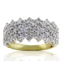 2.00ct tw Pave Diamond Band in 10K Yellow Gold (image for) 2.00ct tw Pave Diamond Band in 10K Yellow Gold