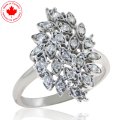 0.35ct tw 10K Asymmetric Multi Diamond Ring (image for) 0.35ct tw 10K Asymmetric Multi Diamond Ring