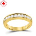 Classic Channel Set 0.50ct tw Diamond 14K Yellow Gold Band (image for) Classic Channel Set 0.50ct tw Diamond 14K Yellow Gold Band