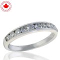 0.50ct tw Channel Set Diamond Band in 10K White Gold (image for) 0.50ct tw Channel Set Diamond Band in 10K White Gold