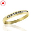 0.15ct tw 10K Yellow Gold Diamond Band (image for) 0.15ct tw 10K Yellow Gold Diamond Band