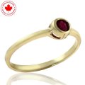 Ruby January Birthstone Ring (image for) Ruby January Birthstone Ring