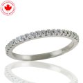 0.16ct tw Narrow Diamond Band in 10K White Gold (image for) 0.16ct tw Narrow Diamond Band in 10K White Gold