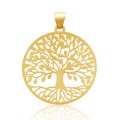 Large 1 1/4" Tree Of Life 10K Gold Pendant (image for) Large 1 1/4" Tree Of Life 10K Gold Pendant