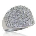 2.50ct tw Pave Diamond Band in 10K White Gold (image for) 2.50ct tw Pave Diamond Band in 10K White Gold