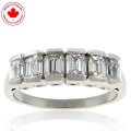 1.50ct tw Emerald Cut Diamond Band in 14K White Gold (image for) 1.50ct tw Emerald Cut Diamond Band in 14K White Gold