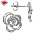0.08 ct tw Canadian Diamond Flower Studs (image for) 0.08 ct tw Canadian Diamond Flower Studs