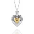 Sterling Silver Pet Heart Ash Holder (image for) Sterling Silver Pet Heart Ash Holder